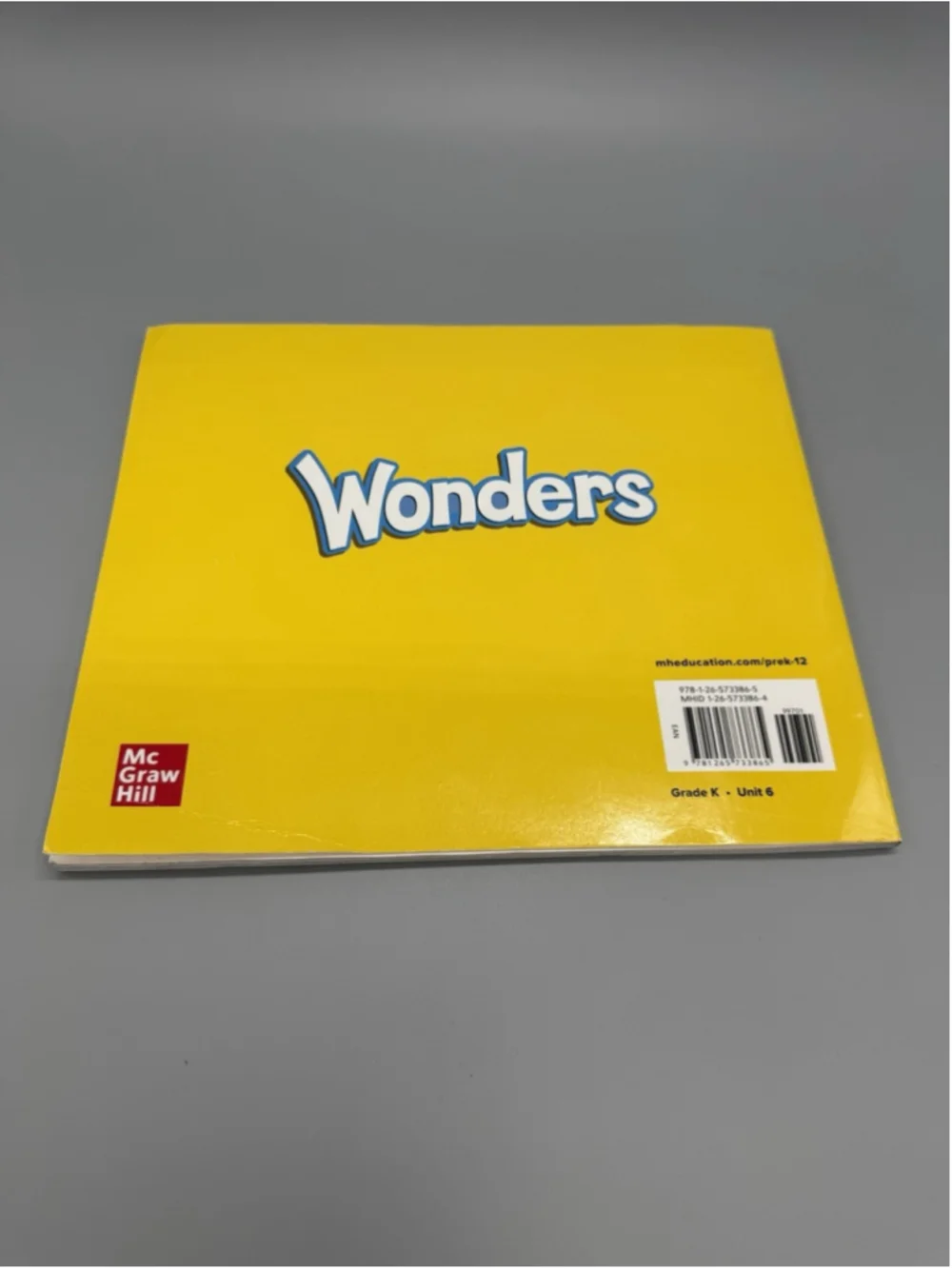 Wonders Grade K Reading/Writing Companion Unit 6, Paperback by Mcgraw Hill